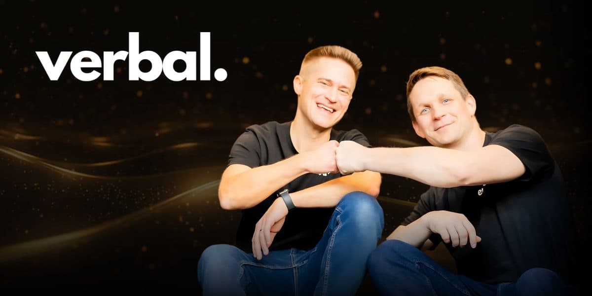 Verbalin perustajat Mikko ja Olli