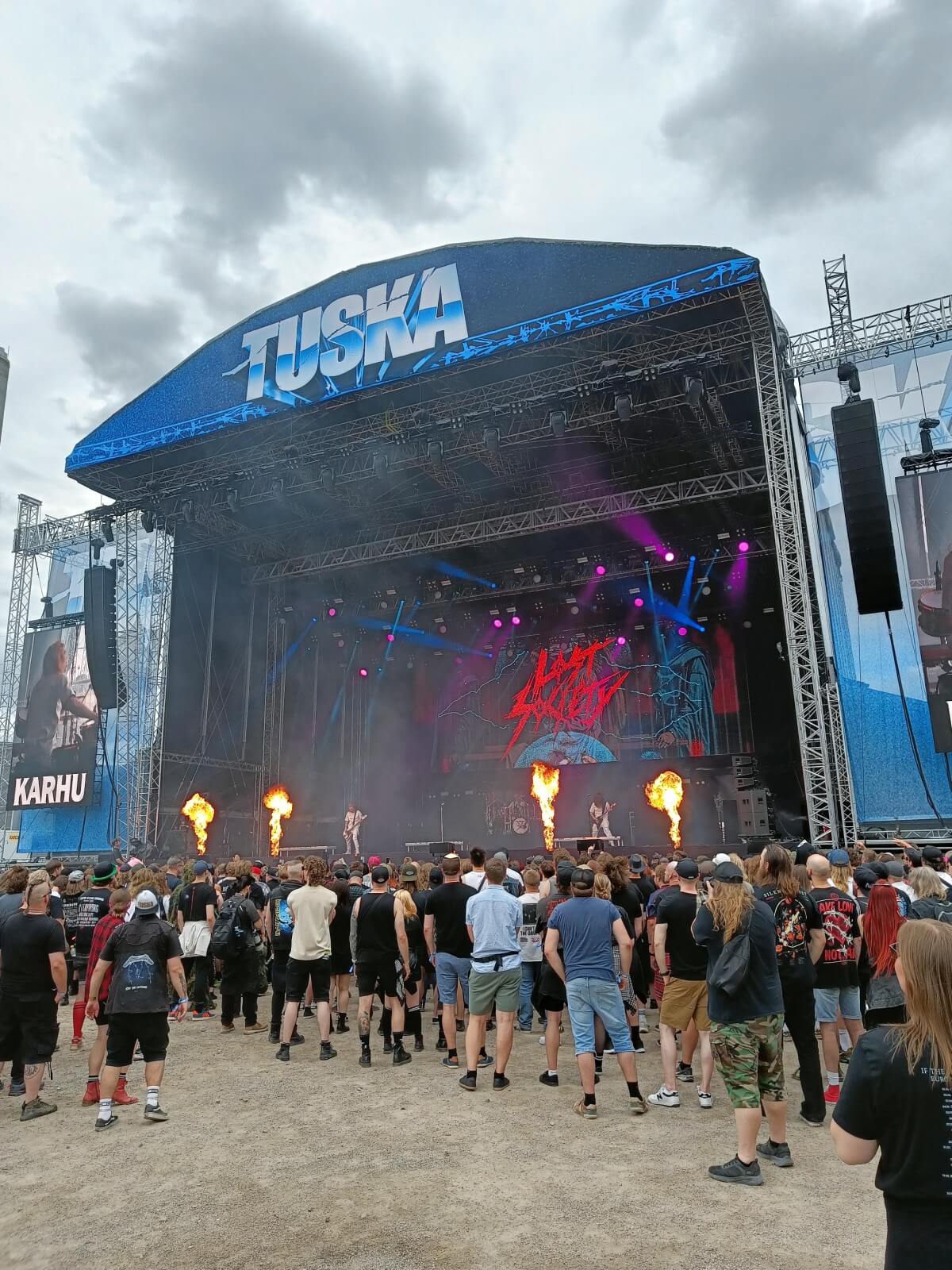 Lost Society Tuska-festivaaleilla